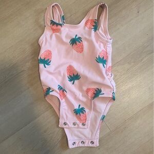 Old navy strawberry print bathingsuit